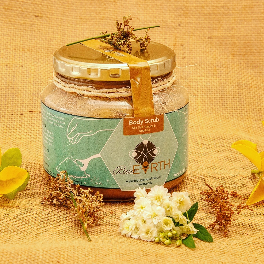 Raw EARTH Body Scrub - Earth Owl